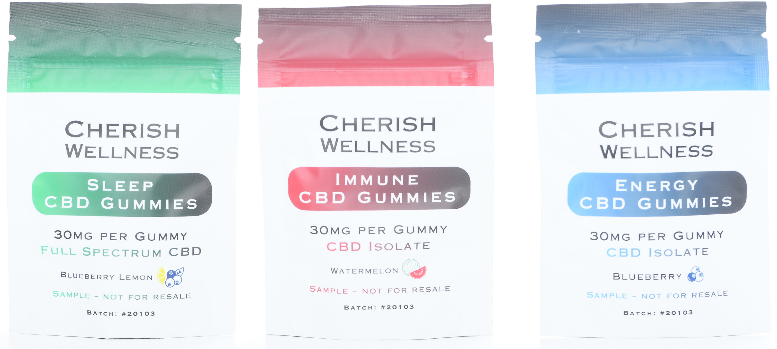 Assorted Gummy Sample Packs